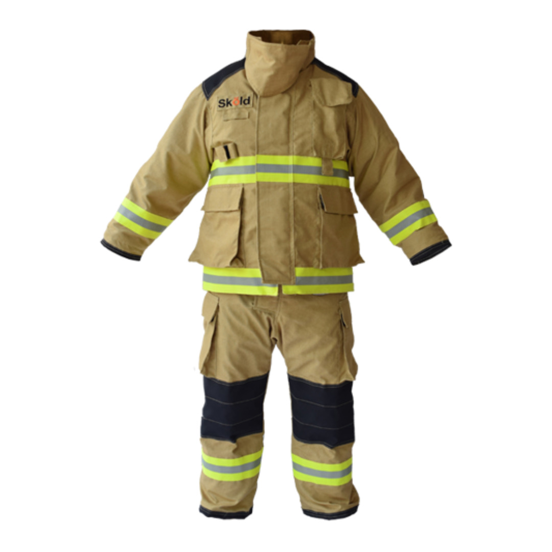 TRAJE PARA BOMBERO CONLPLETO (NARANJA)